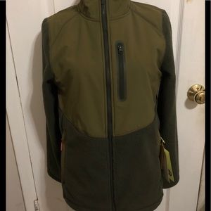 All In motion full zip green Jacket Small mens